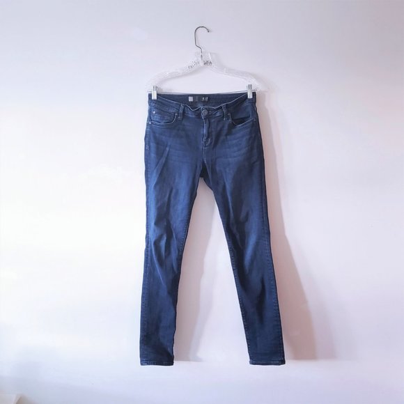 KUT from the Kloth Dark Wash Skinny Jeans 6 - Picture 2 of 7